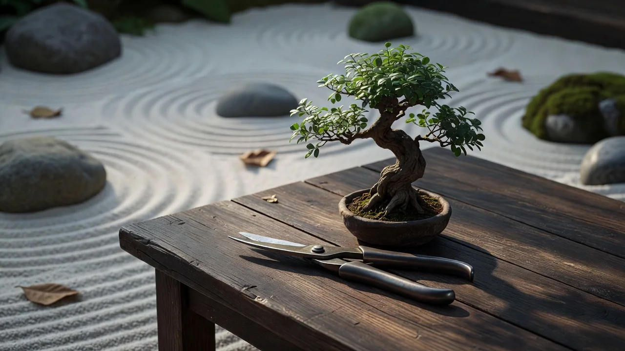 Pruning a bonsai — hacking away at the unessential